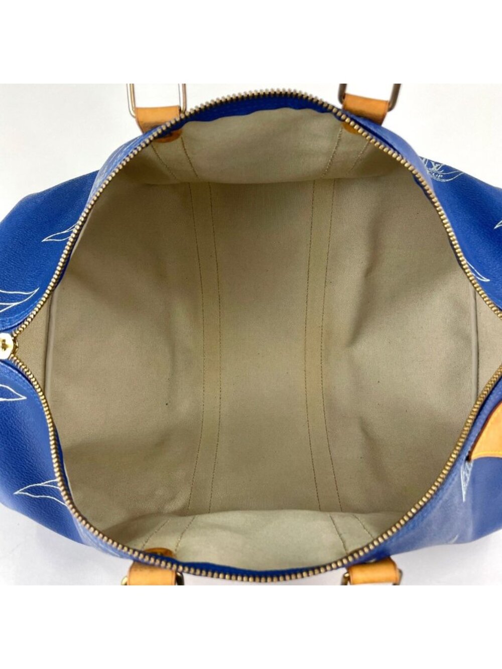 Louis Vuitton Keepall 45 Cup Boston Bag San Diego Blue - Picture 10 of 10